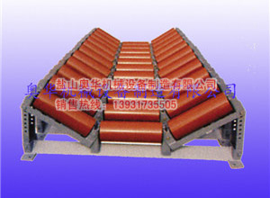 Variable - angle idler roller set